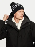 Czapki męskie - Under Armour Czapka M Halftime Pom Beanie 1386634-001 Czarny - miniaturka - grafika 1