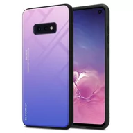 Etui i futerały do telefonów - Pokrowiec Do Samsung Galaxy S10e Etui w RÓŻOWO - NIEBIESKI TPU Obudowa Case Cover Plecki Ochronny Cadorabo - miniaturka - grafika 1
