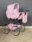 Wózki dla lalek - Wózek lalkowy - Princess Pink - Chrom/B - miniaturka - grafika 1