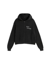 Bluzy damskie - Bluza Damska VANS Ximeno Zip Sweater Black VN000Q2ABLK1 L - miniaturka - grafika 1