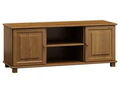 Szafki RTV - Stolik RTV sosnowy nr1 s136 dąb - miniaturka - grafika 1