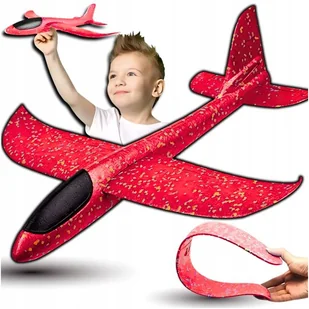 Samolot Szybowiec Styropianowy DUŻY Rzutka ze Styropianu ZABAWKA DLA DZIECI - Samoloty i helikoptery - miniaturka - grafika 1