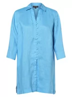 Koszule damskie - Franco Callegari - Damska bluzka lniana, niebieski - miniaturka - grafika 1