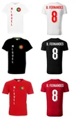 Koszulki sportowe męskie - Koszulka Portugalia BRUNO FERNANDES 8 - miniaturka - grafika 1
