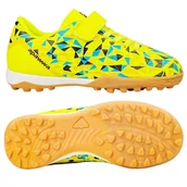 Piłka nożna - Turfy Na Rzepy Sportowe Do Gry w Piłkę Wygodne Modne Piłkarskie Dziecięce Ziren Zielone 34 - miniaturka - grafika 1