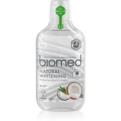 Płyny do płukania jamy ustnej - Biomed Płyn do płukania jamy ustnej Super White - mięta + kokos 500 ml - miniaturka - grafika 1