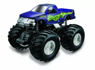 Earth Shockers Ford F-150 Flareside fioletowy Maisto - Samochody i pojazdy dla dzieci - miniaturka - grafika 1