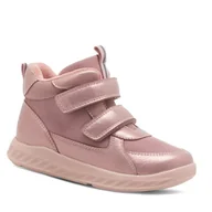 Buty dla dziewczynek - Trzewiki DeeZee CEO-XT-20220808-3(III)DZ Różowy - miniaturka - grafika 1