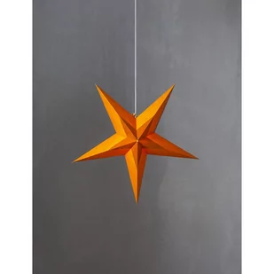 Pomarańczowa dekoracja świąteczna Star Trading Diva, ø 60 cm - Oświetlenie świąteczne - miniaturka - grafika 1