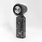 Wentylatory - Przenośny wentylator, LED, akumulator, towarzysz podróży, idealny na plażę, 7,56 x 3,15 x 2,36 cala, czarny - miniaturka - grafika 1