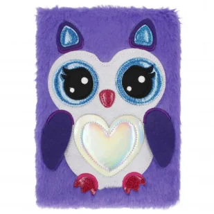 Notes pluszowy Sowa - Starpak - Notesy i bloczki - miniaturka - grafika 1