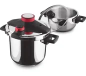 Garnki - Lamart LT1230 Indukcja Stal nierdzewna 4 elementy - miniaturka - grafika 1