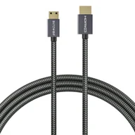 Kable - Kabel 4K HDMI to HDMI Blitzwolf BW-HDC4 1,2m (czarny) - miniaturka - grafika 1