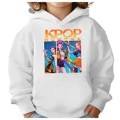 Bluzy dla dziewczynek - BLUZA DZIECIĘCA K-POPOWE ŁOWCZYNIE DEMONÓW HUNTRIX 146-152 Z KAPTUREM - miniaturka - grafika 1