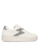 Buty dla dziewczynek - Geox Sneakersy J Mikiroshi Girl J45DVA 054EW C0007 D Biały - miniaturka - grafika 1