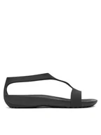 Sandały damskie - Crocs Sandały SERENA SANDAL 205469-060 Czarny - miniaturka - grafika 1