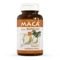 Witaminy i minerały - MACA PLUS BIOSELEN - 80 kapsułek - miniaturka - grafika 1