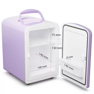 Lodówka Kosmetyczna Fioletowa ze Srebrnym Logo - Pozostałe urządzenia kosmetyczne - miniaturka - grafika 4