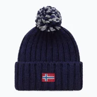 Czapki damskie - Czapka zimowa damska Napapijri Semiury 3 blu marine - miniaturka - grafika 1