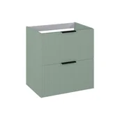 Szafki łazienkowe - Szafka łazienkowa wisząca Nabel 60x45.2x63.5 cm zielona Roca - miniaturka - grafika 1