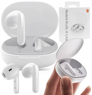 Xiaomi Redmi Buds 4 Lite białe - Słuchawki - miniaturka - grafika 1