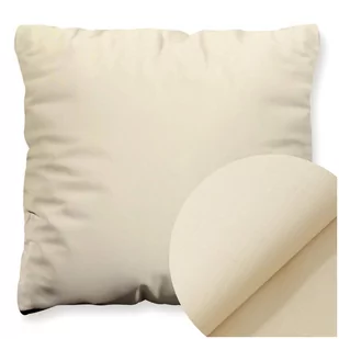 Poszewka Bawełna 50 x 50 Jednolita Ola Beż Beżowa - Pościel - miniaturka - grafika 1