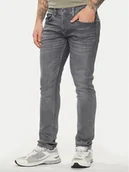 Spodnie męskie - Pepe Jeans Jeansy PM207389 Szary Slim Fit - miniaturka - grafika 1