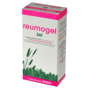 SULPHUR BUSKO-ZDRÓJ Reumogel żel 130g - Ochrona stawów - miniaturka - grafika 1