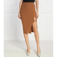 Spódnice - Pinko Wełniana spódnica - miniaturka - grafika 1