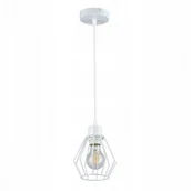 Lampy sufitowe - Lampa wisząca LOFT BRYLANT LED biała 35W - miniaturka - grafika 1