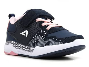Buty dziecięce sportowe, adidasy American Club BS 06/22 10/22, granatowe - AMERICAN CLUB - Buty dla dziewczynek - miniaturka - grafika 1
