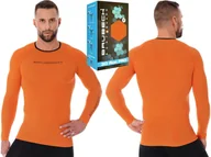 Koszulki męskie - KOSZULKA długi ręk. LS13000 BRUBECK 3D Run PRO XXL - miniaturka - grafika 1