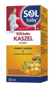 Solbaby kaszel tussi syrop 100 ml - Przeziębienie i grypa - miniaturka - grafika 1