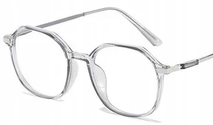 Okulary korekcyjne minusy szare -5 - Okulary korekcyjne, oprawki, szkła - miniaturka - grafika 1
