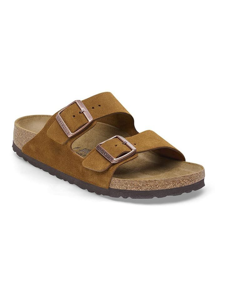 Birkenstock Skórzane klapki 
