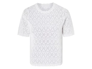 esmara® Sweter ażurowy damski z bawełny (Biały, M(40/42)) - Swetry damskie esmara® Sweter ażurowy damski z bawełny (Biały, M(40/42)) - Swetry damskie - miniaturka - grafika 1