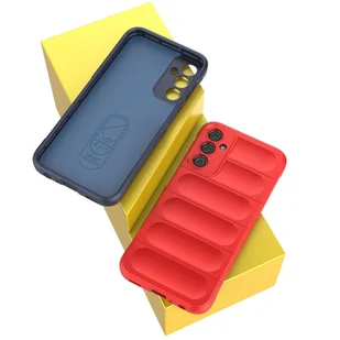 Magic Shield Case etui do Samsung Galaxy A24 4G elastyczny pancerny pokrowiec czerwone - Etui i futerały do telefonów - miniaturka - grafika 11