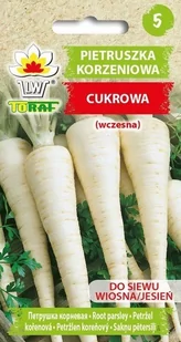Toraf Pietruszka korzeniowa Cukrowa 5g Nas000399 - Nasiona i cebule - miniaturka - grafika 1