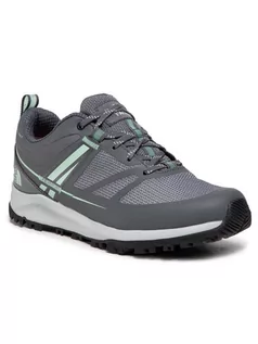 Buty trekkingowe damskie - The North Face Trekkingi Litewave Futurelight NF0A4PFHZR4 Szary - grafika 1