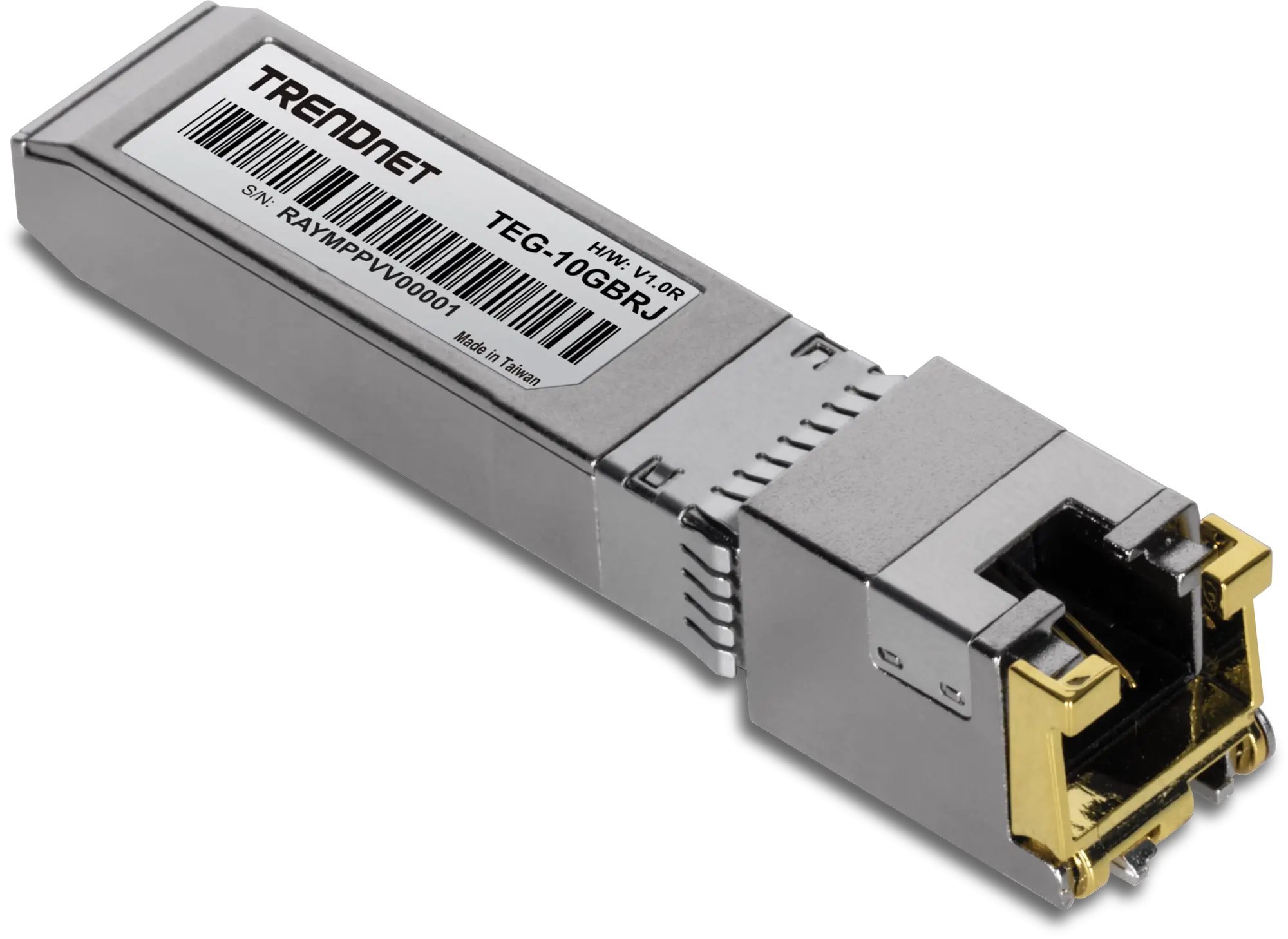 Moduł SFP TRENDnet Przekaźników sieciowych miedź 10000 Mbit/s RJ-45 TEG-10GBRJ/2