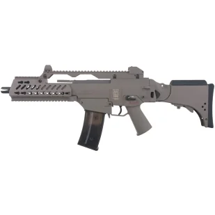 Karabinek szturmowy 6mm AEG EBB SA-G11V KeyMod - tan - Karabiny ASG - miniaturka - grafika 1