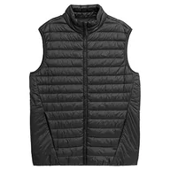 Kurtki męskie - 4F Kurtka męska w dół, DEEP BLACK, S - miniaturka - grafika 1