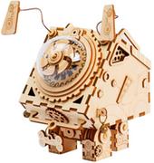 Puzzle - Robotime Technology (Suzhou) CO.,LTD. Drewniany Model Pozytywka Steampunk Pies AM480 - miniaturka - grafika 1