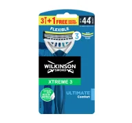 Maszynki do golenia i wkłady - Wilkinson XTREME3 ULTIMATE PLUS 3+1 7008740LPL - miniaturka - grafika 1