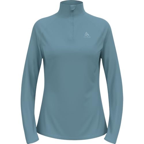 Odlo Koszulka do biegania damska z długim rękawem Essential Ceramiwarm I Sport Top I Koszulka sportowa I Midlayer I Fitness Shirt
