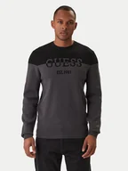 Swetry męskie - Guess Sweter M6RR20 Z4492 Szary Regular Fit - miniaturka - grafika 1
