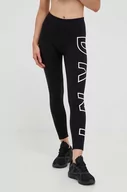 Legginsy - Dkny legginsy damskie kolor czarny z nadrukiem - DKNY - miniaturka - grafika 1