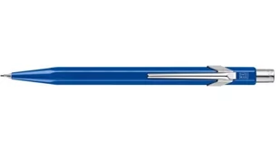 Ołówek automatyczny CARAN D''ACHE 844, 0,7mm, Metal-X, niebieski - Ołówki - miniaturka - grafika 1