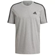 Koszulki męskie - Koszulka męska adidas Essentials T-Shirt szara GL3735 - miniaturka - grafika 1