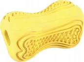 Zabawki dla psów - Zolux Zabawka kauczukowa Titan S żółta - miniaturka - grafika 1